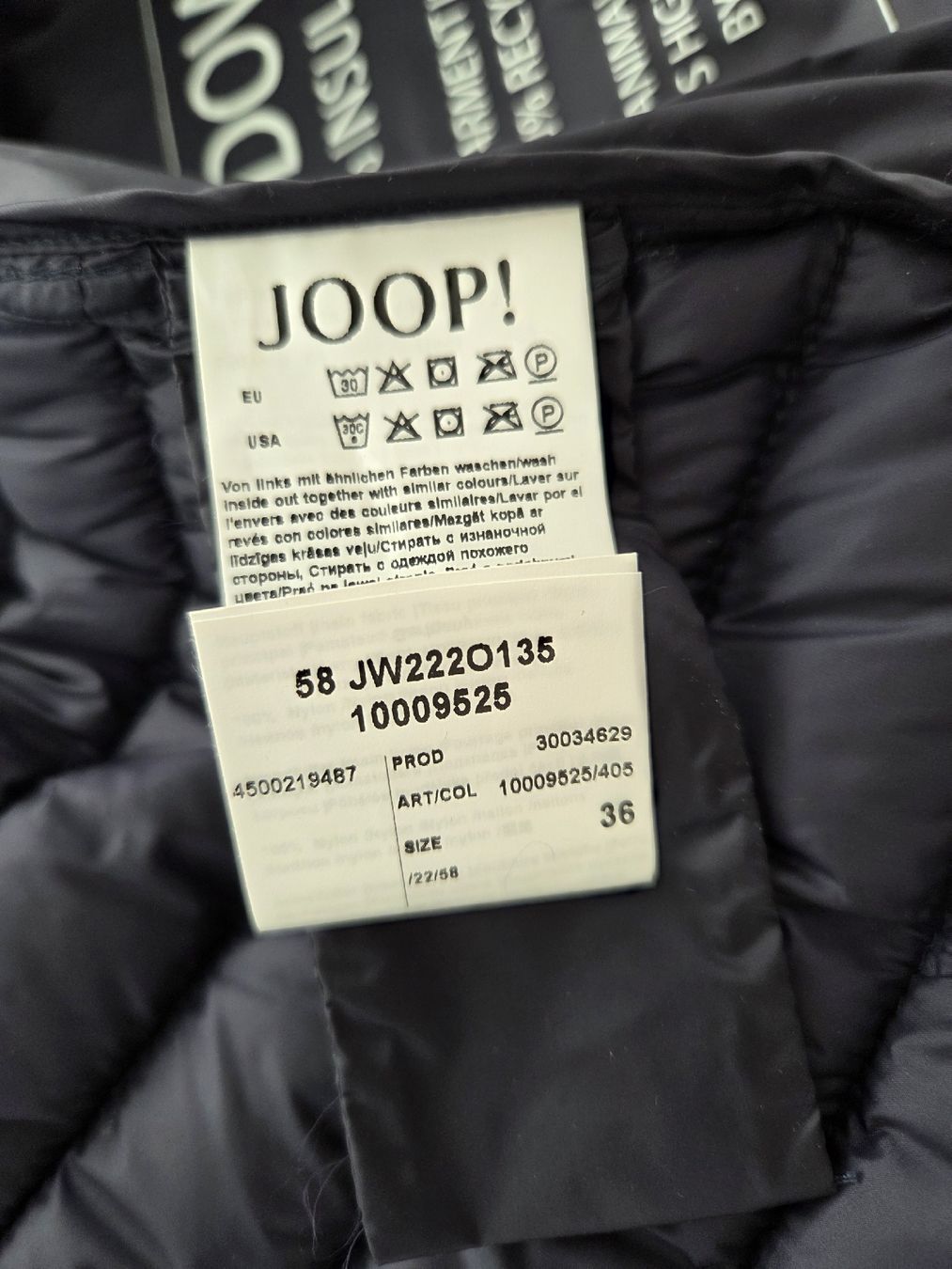 Joop Giacche: schöne Steppjacke, Jacke, Joop – Nuovo (secondo la descrizione) da Wiesendangen venduto da Sinhuk 9