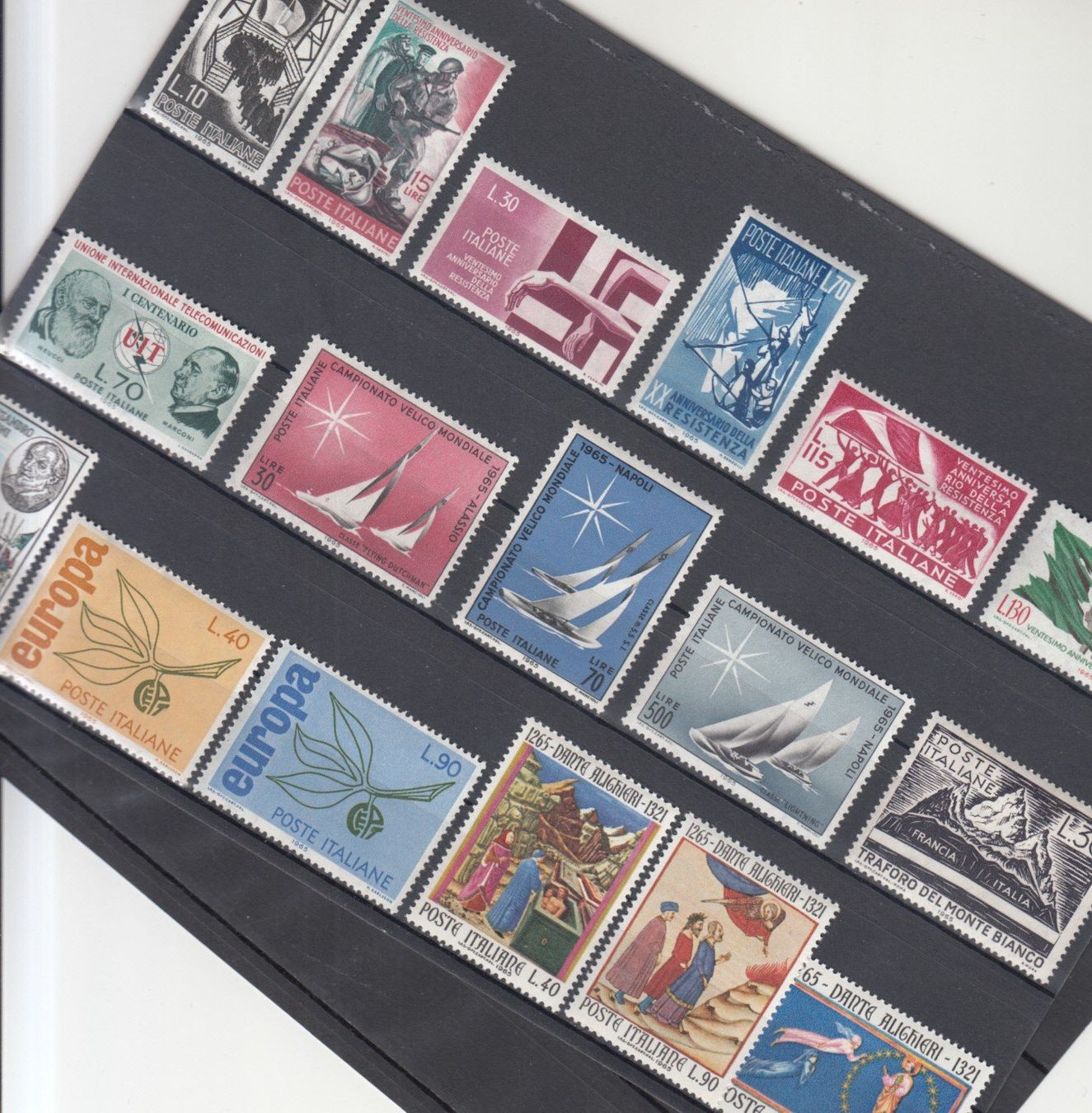 Tous les timbres: Italien 1965 postfrisch – D'occasion à Bürglen TG par StampGraf