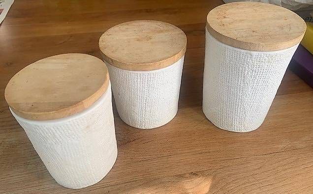 Behälter & Ähnliches: 3 jolis pots pour la cuisine – Gebraucht aus Genève von Rohansuisse