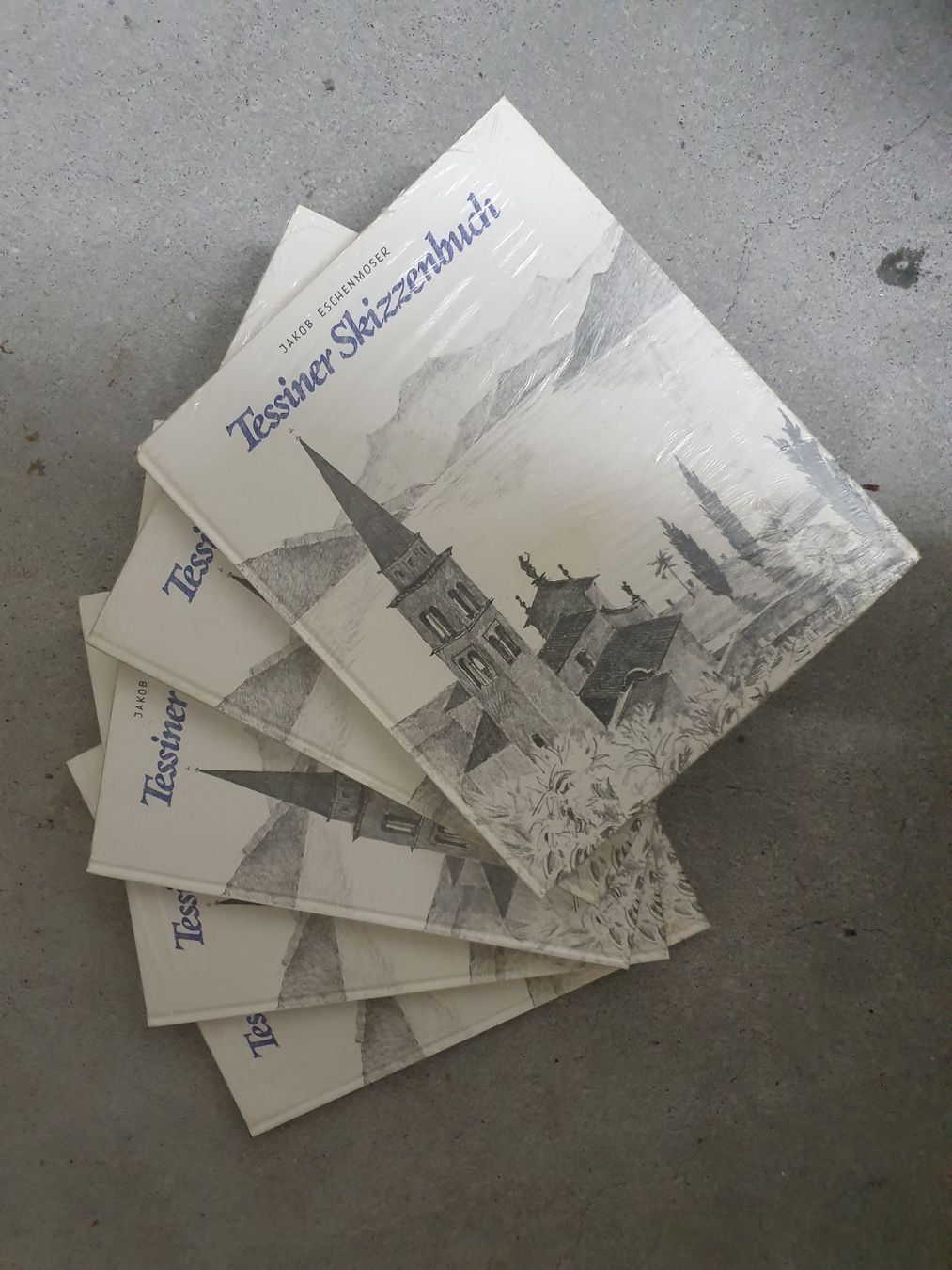 Bücher: Tessiner Skizzenbuch 5 Stück – Neu und originalverpackt aus Langnau am Albis von jer_pm72