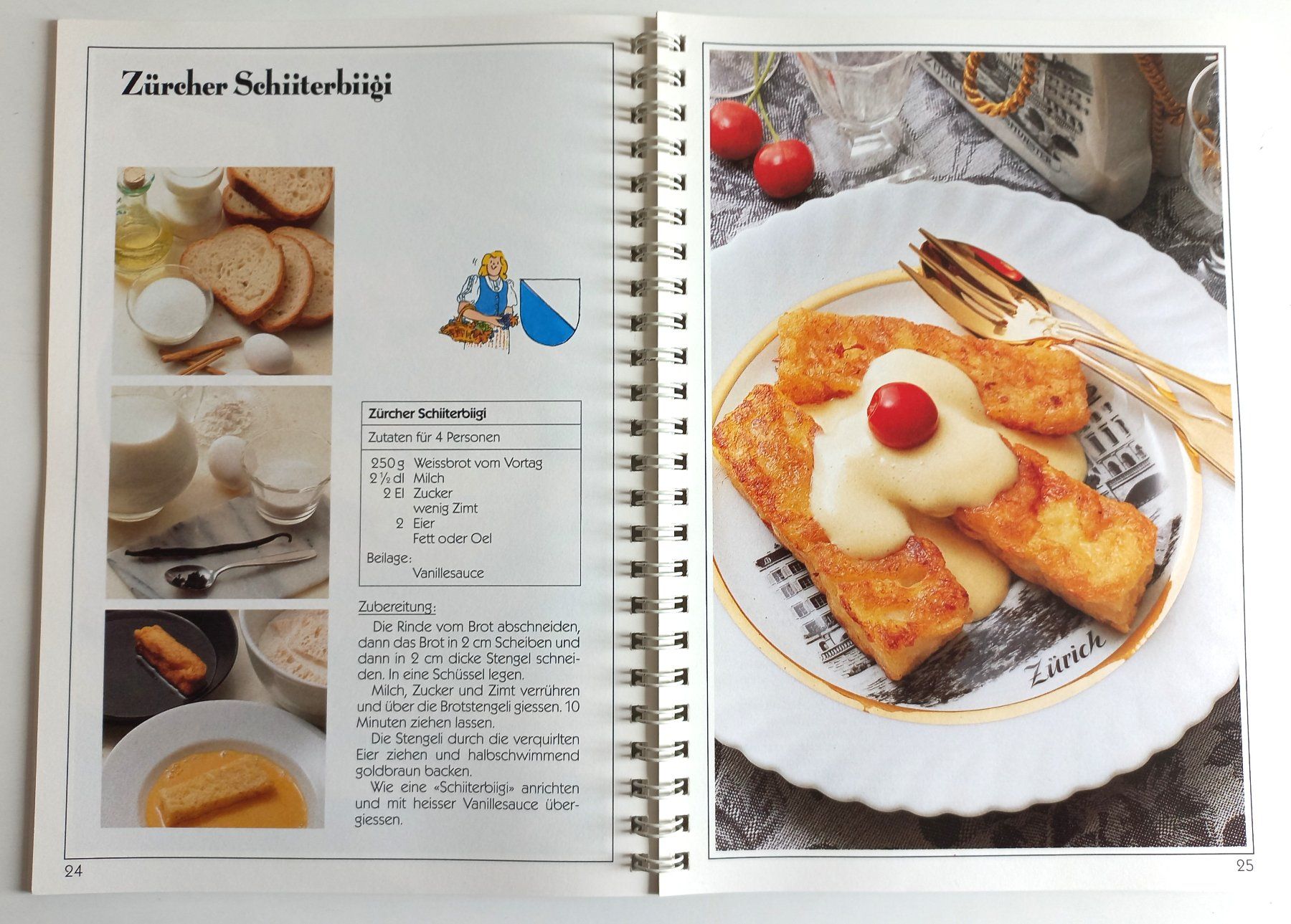 Bücher: Kochbuch "Schweizer Gerichte mit Brot - aus alter Zeit" – Gebraucht aus Wettingen von tonia3 3