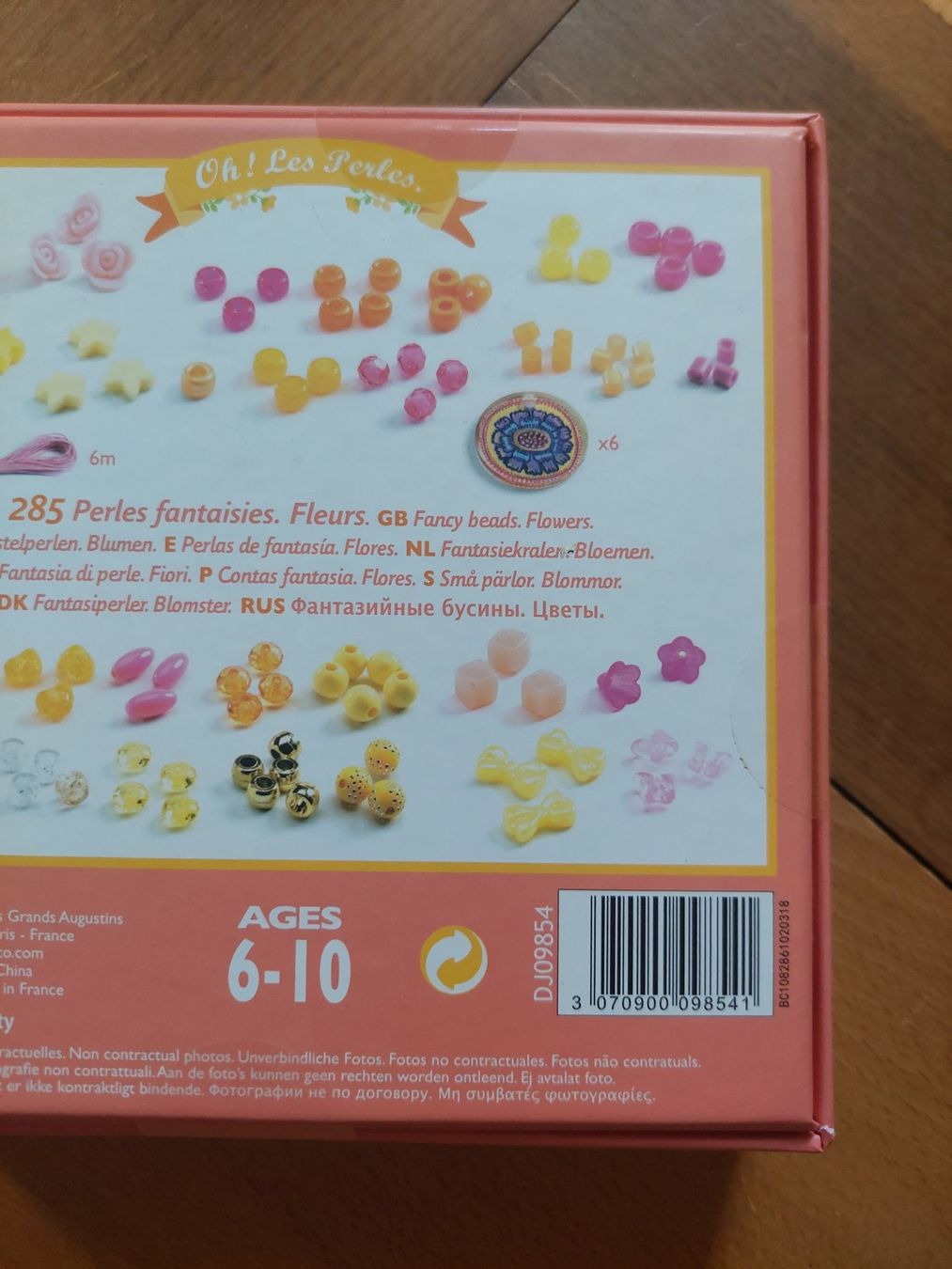 Perle (finte): Djeco 285 Bastelperlen Blumen – Nuovo e nell'imballaggio originale da Beckenried venduto da Havacola 8