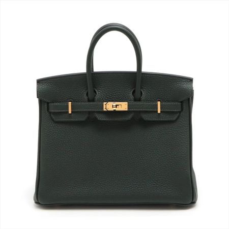 Hermès Birkin 25 Togo Vert Foncé