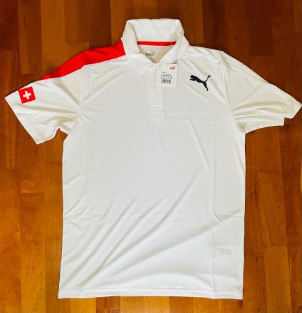 Poloshirt „Schweiz“, aus der aktuellen Puma-Kollektion 2024