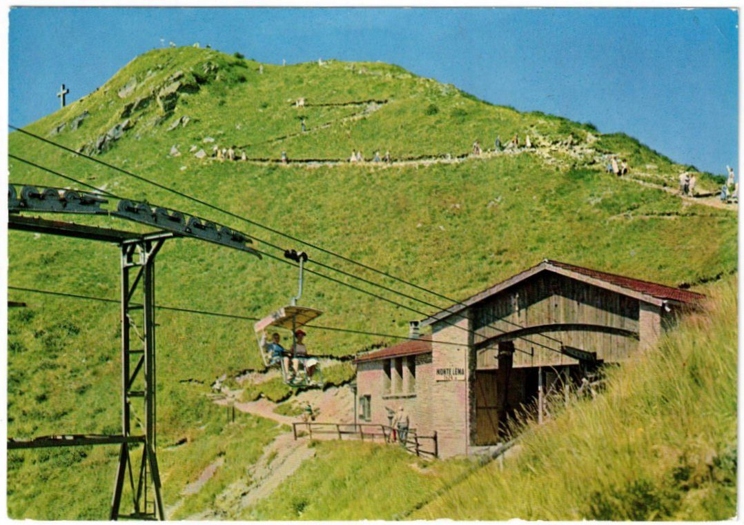 Cartoline postali: Miglieglia - Sessellift Monte Lema – Usato da Binningen venduto da Mountainrider