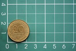 währung francaise 20 centimes 1982