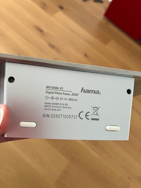 Hama Cadres de tableaux: Digitaler Bilderrahmen HAMA, 8 Zoll – D'occasion à Schliern b. Köniz par Rene-B 3