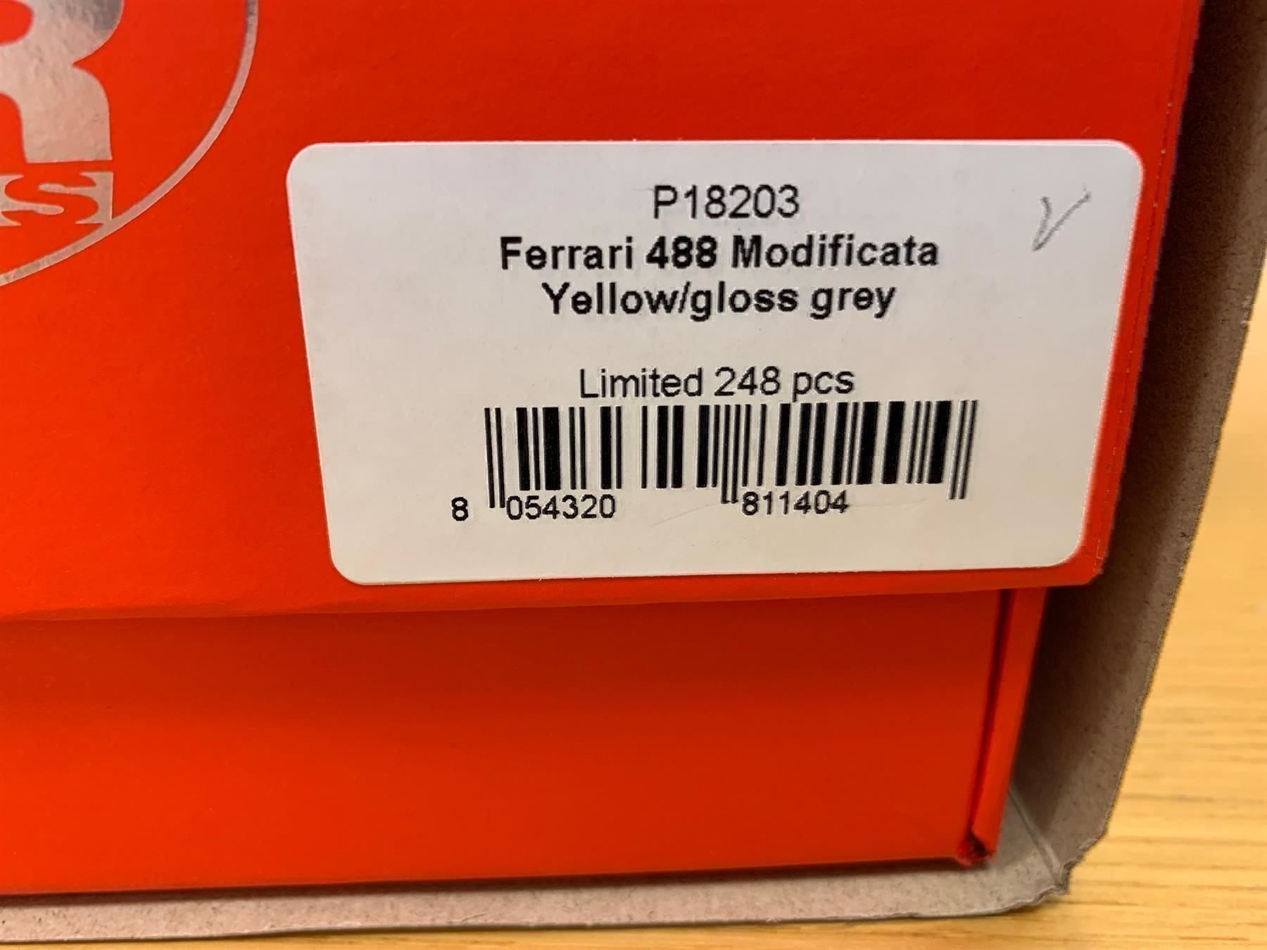 Modellautos: Ferrari 488 GT Modificata 1/18  BBR gelb – Neu und originalverpackt aus Stein AR von Krabbe2 6