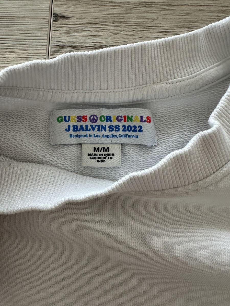 Guess Maglioni & Felpe: Sweat Guess blanc cassé taille M – Usato da Moutier venduto da francisco20 2