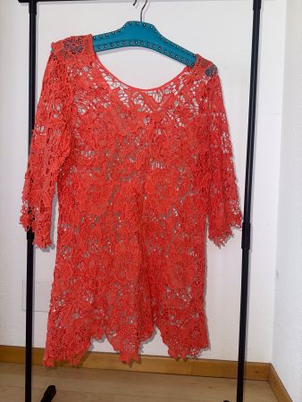 Strandtunika durchbrochenes Kleid