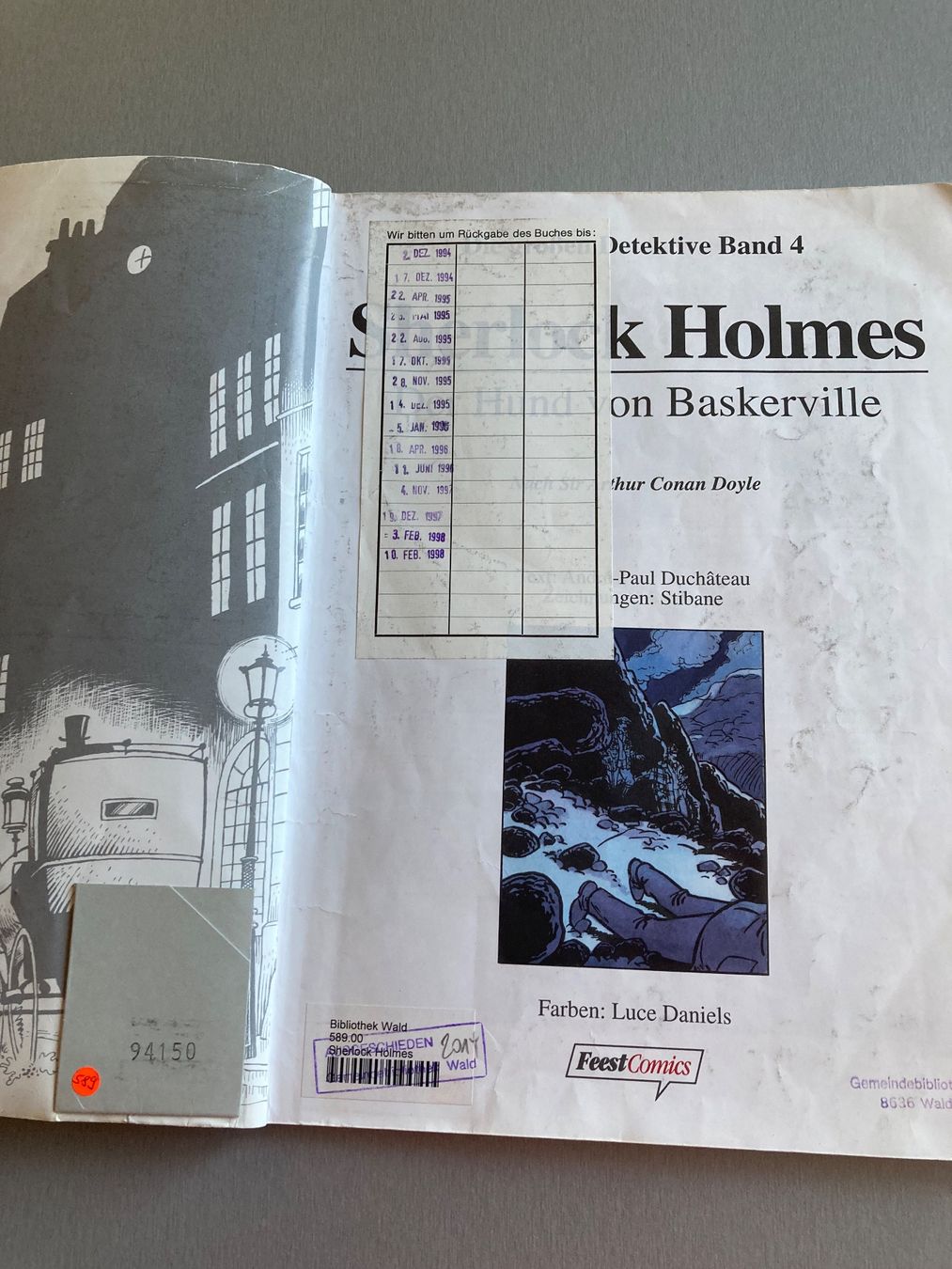 Fumetti: 2 Comicbände von Sherlock Holmes – Usato da Wald ZH venduto da Liedermacher 6