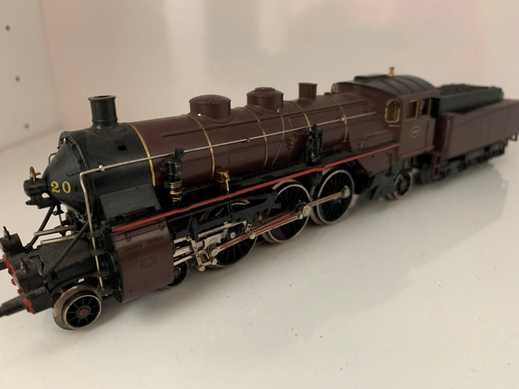 Modellini di ferrovie: Märklin SNCB Dampflok 3111 – Usato da Volketswil venduto da zwitsch33