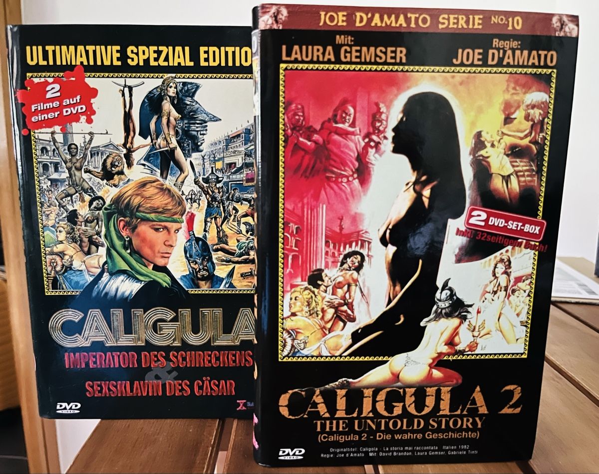 Tutti i DVDs: Caligula / Caligula 2 - Grosse Hartboxen – Usato da Inkwil venduto da RetrOhyeah_Schweiz
