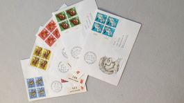 (356) 5 Pro Juventute Briefe von 1966