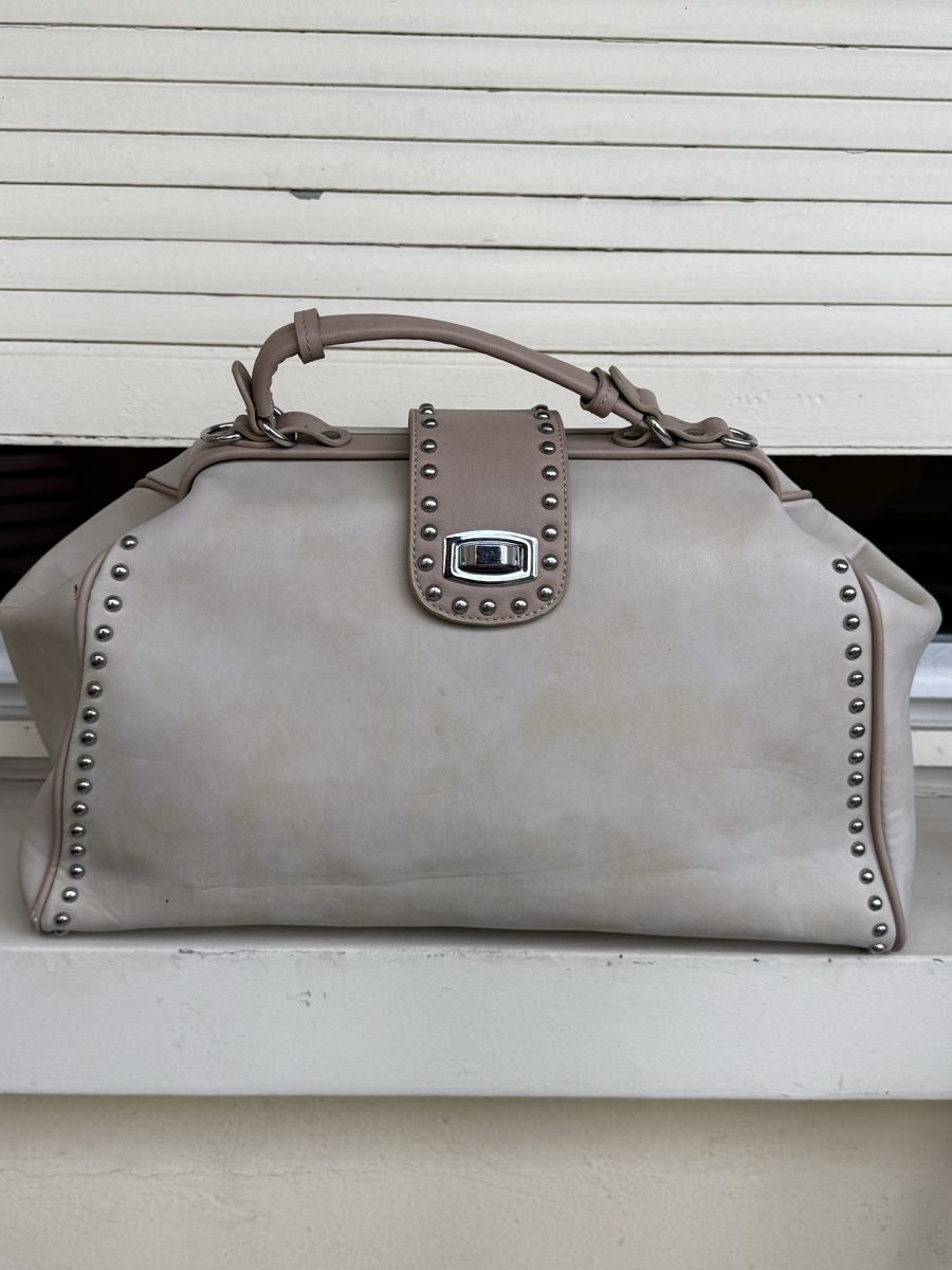 Borse da donna: Handtasche in Beige-Rosatönen – Usato da Basel venduto da zukk_ 3