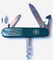 Victorinox-Sackmesser, grün, 6 Klingen, mit Schachtel 