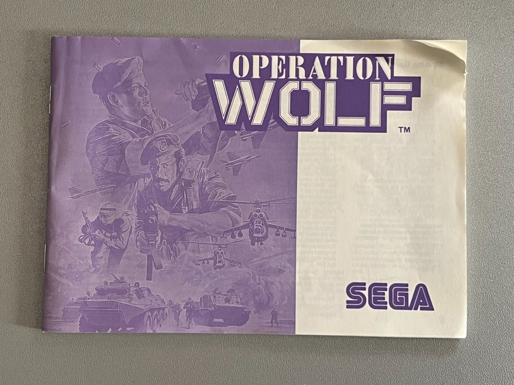 Sega Jeux: Operation Wolf - Sega Master System (Complete) – D'occasion à Rivera par poweradem05 6
