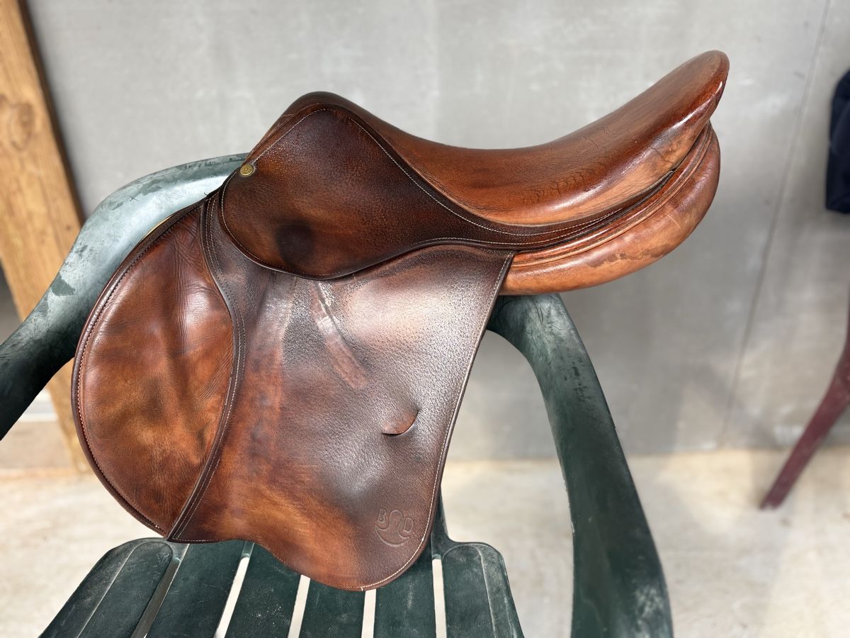 Selles, accessoires: Selle Bruno Delgrange 17.5 – D'occasion à Puplinge par Mady88