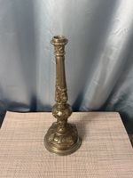 Alter historistischer Kerzenleuchter versilbert 35 cm