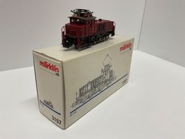 Märklin H0, 3157 BR160 rot in AC Digital, Bespielt mit OVP