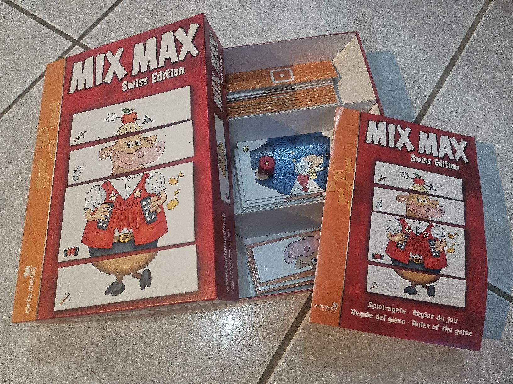 Giochi: Mix max Swiss Édition – Nuovo (secondo la descrizione) da Miécourt venduto da Clochette23