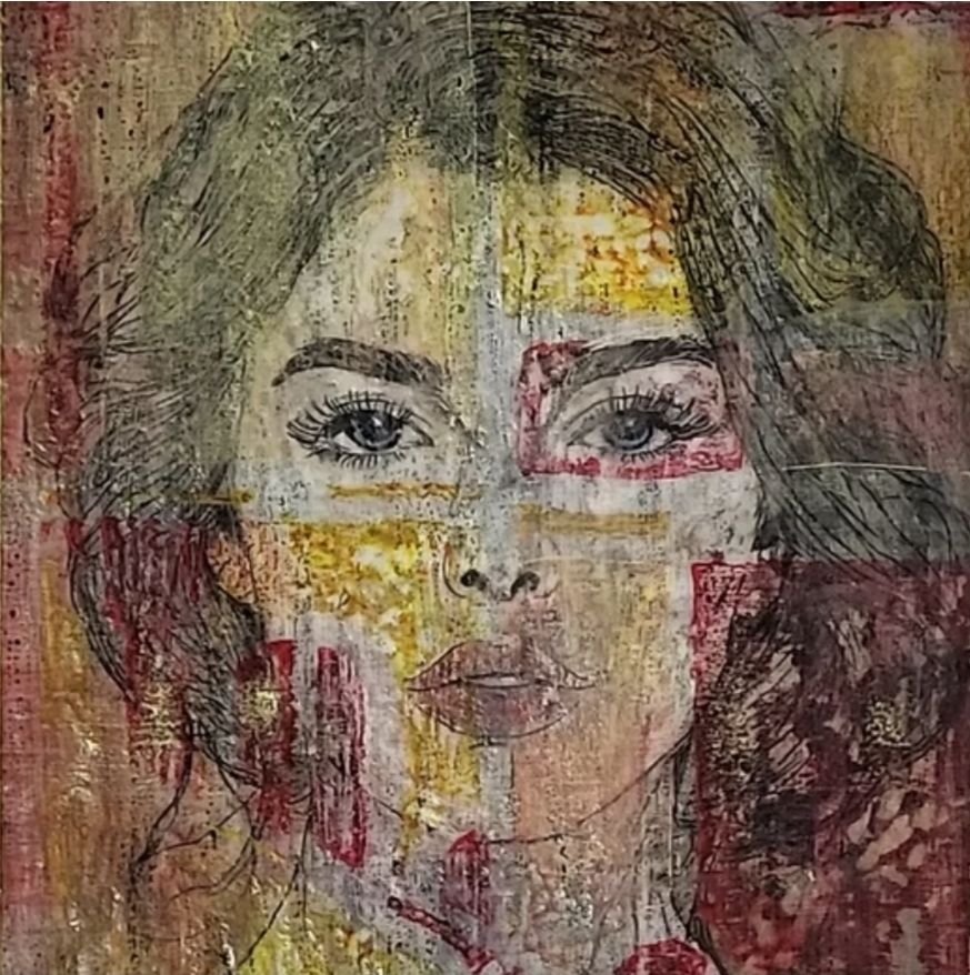 Foto & Immagini: Encaustic Bild, sinnliche Frau – Nuovo (secondo la descrizione) da Meggen venduto da car_rxl6