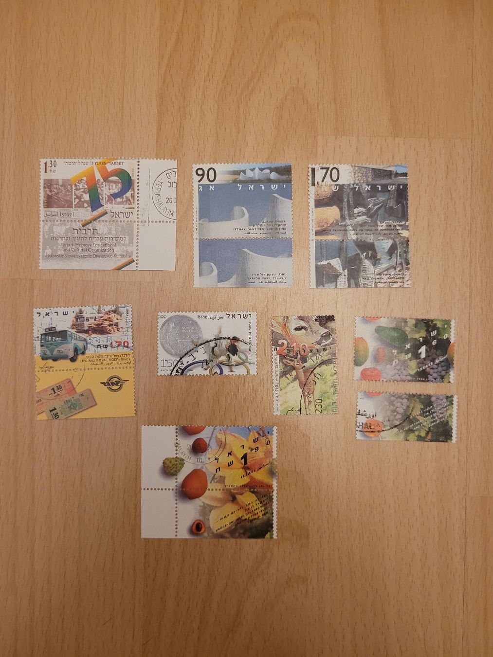Tutti i francobolli: Briefmarken Israel – Usato da Inwil venduto da Flower2325