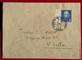 TAG DER BRIEFMARKE PRO JUVENTUTE 100 ZÜRICH ST. GALLEN 1941