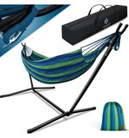 + KESSER® Hängematte mit Gestell XXL Hängeliege Outdoor