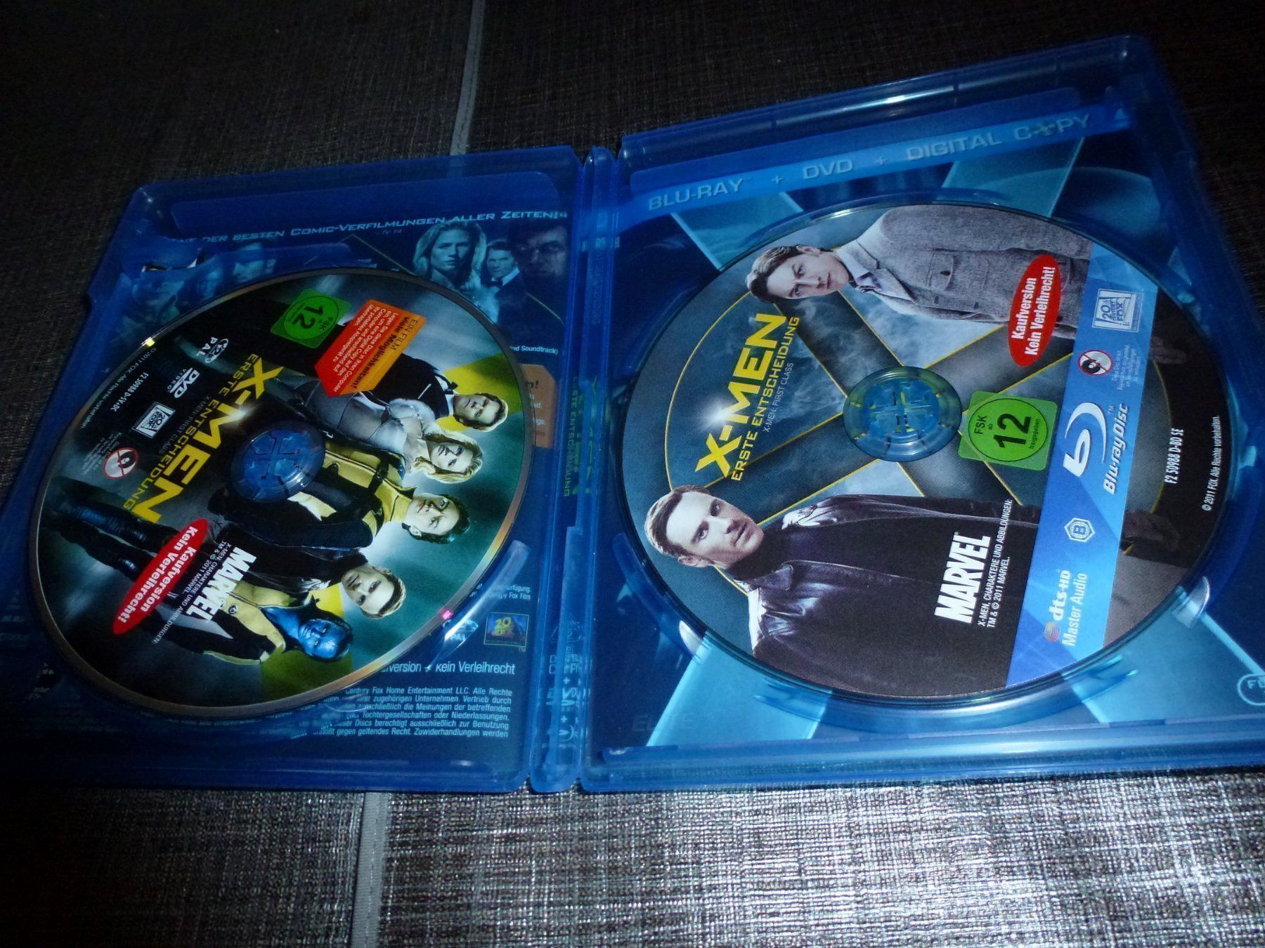 Tutti i DVDs: X-MEN Erste Entscheidung BLU-RAY – Usato da Olten venduto da Disc-Verkauf 1