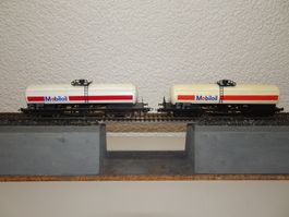 2x LIMA 302903 Kesselwagen Mobiloil Uah 21 036 4 291-5 H0 DC