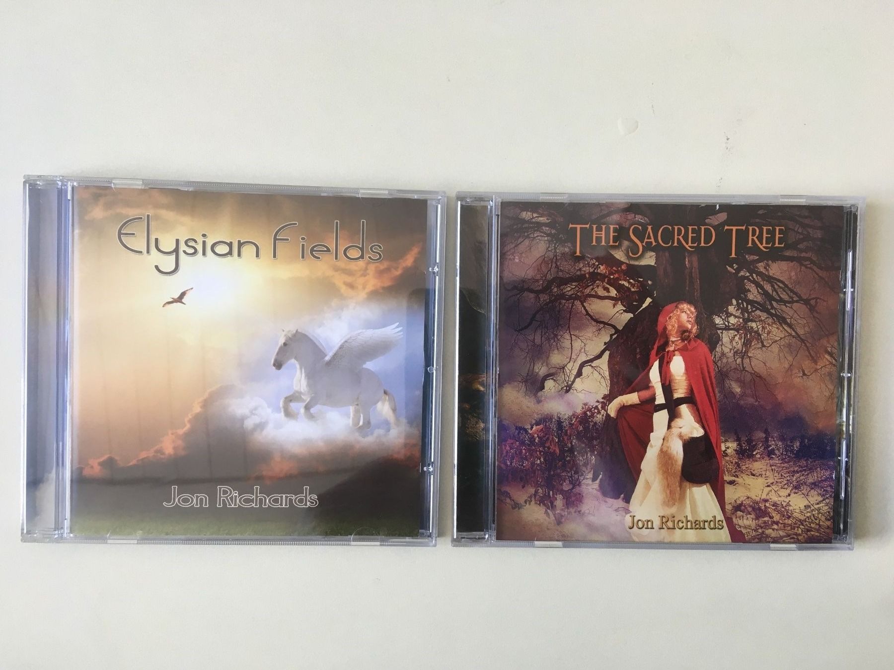 CD: Jon Richards 2 CD's New Age Instrumental – Usato da Rüti ZH venduto da Ochello