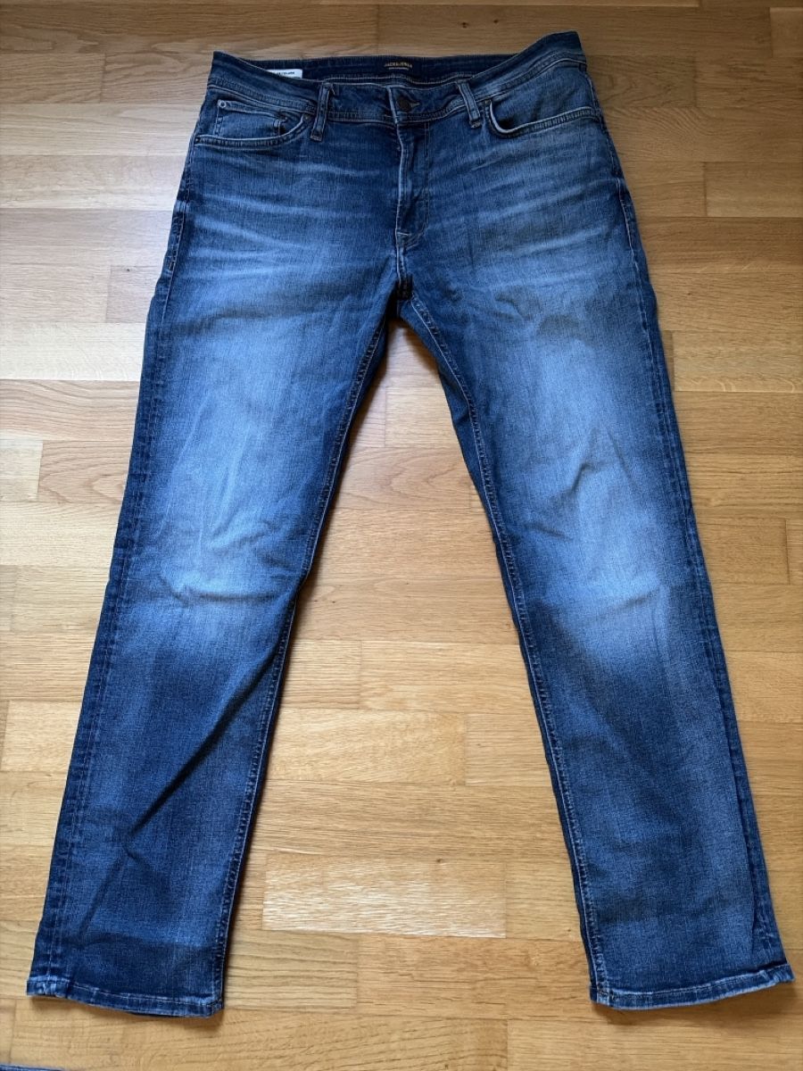 Jack & Jones Jeans: Jack & Jones Blue Jeans, Regular / Clark, W34 L32 – Usato da Schattdorf venduto da SvenHe17