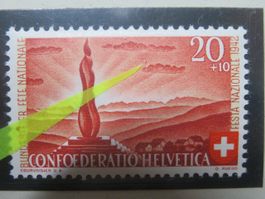 Abart Pro Patria B 16** kurzer Strich über der unteren Wolke