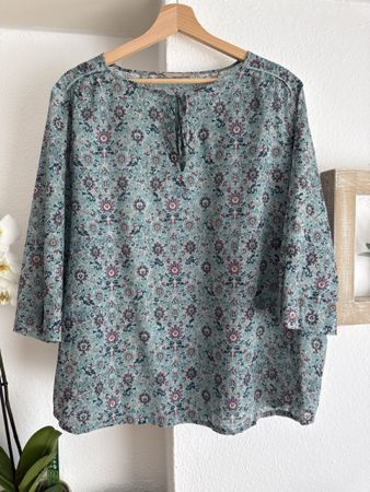 NILE Cotton Summer Blouse L/XL
