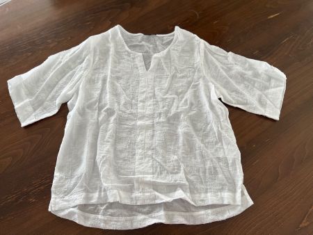 Damen Bluse Weiss Gr. 42 Top Zustand