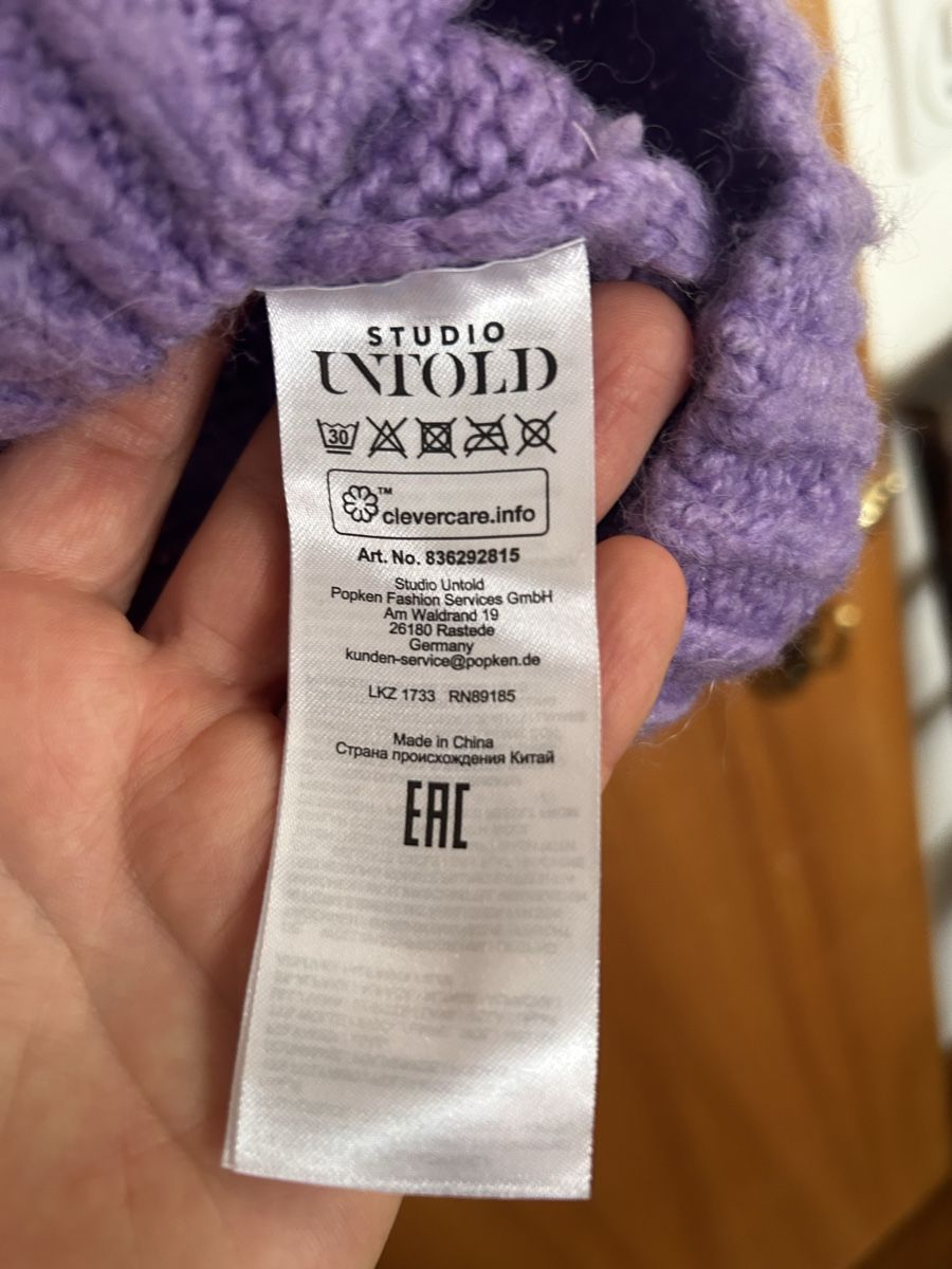 Giacche: Studio Untold Strickjacke Lila 42/44 – Usato da chur venduto da corazon710 3