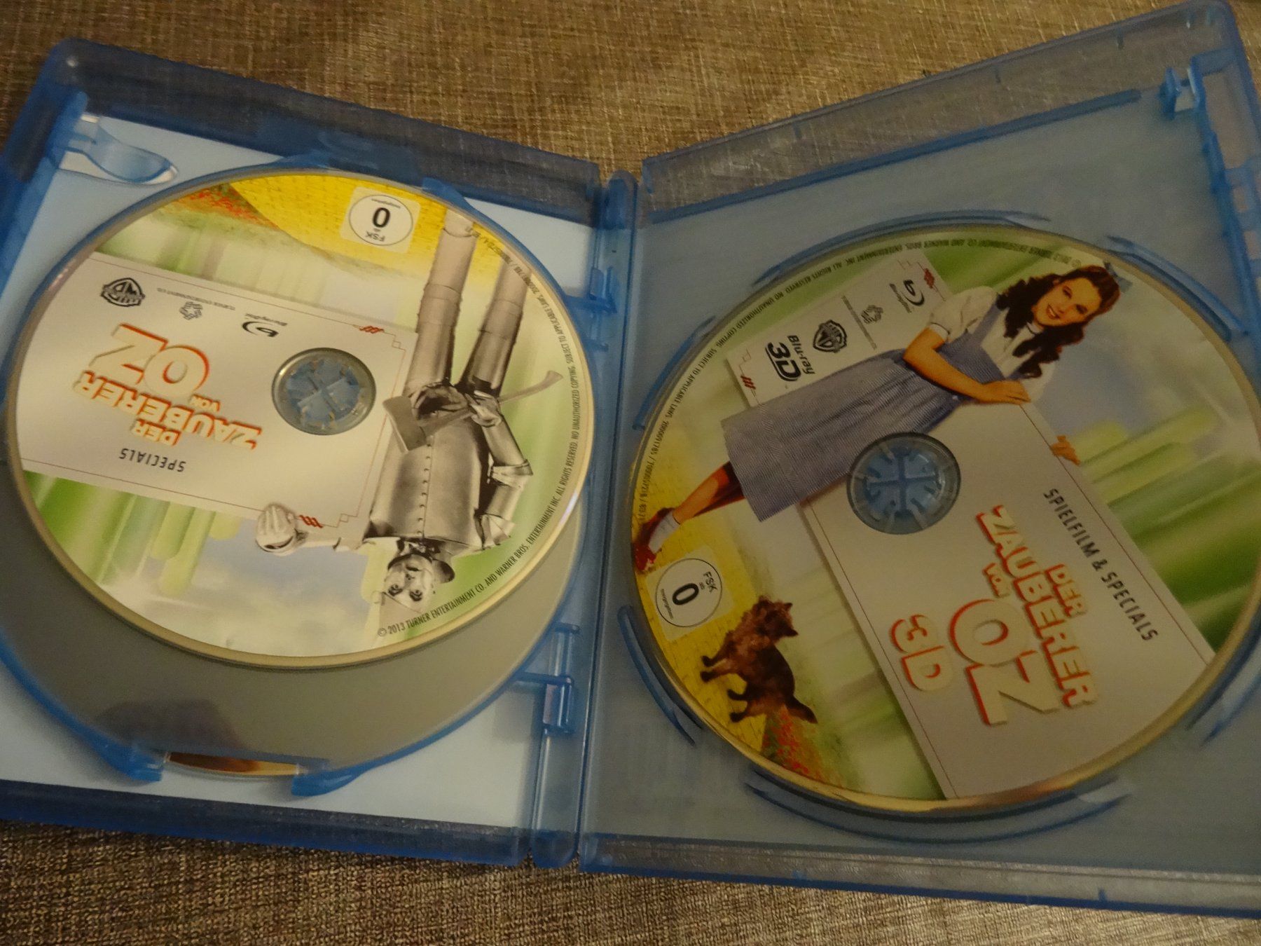 Alle DVDs: Der Zauberer von Oz 3D Blu-ray 3-Disc-Set – Gebraucht aus Olten von Disc-Verkauf 3