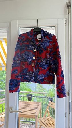 Rich & Royal Jacke Blumenmuster XS