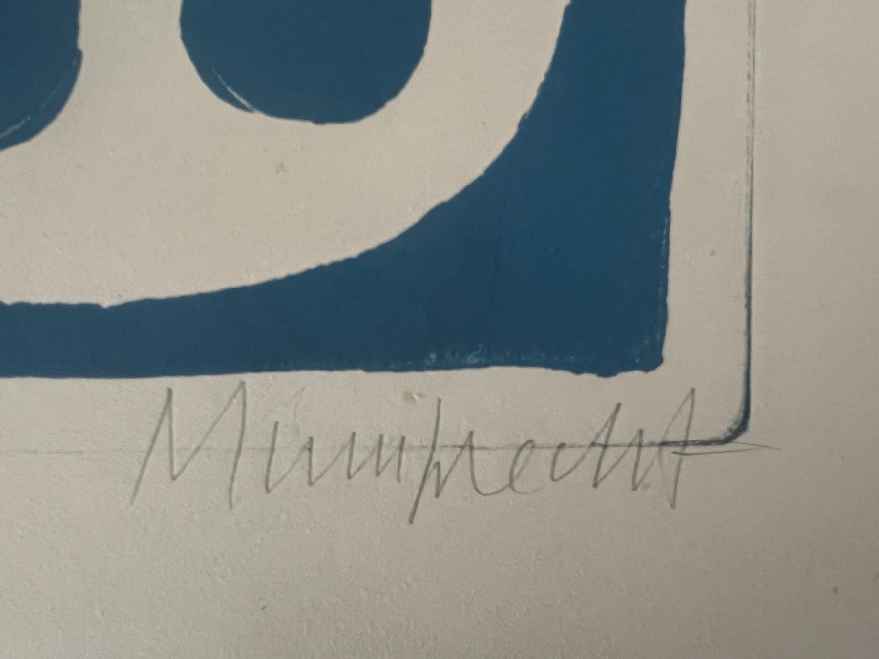 Grafica & Litografie: Rudolf Mumprecht, handsigniert – Usato da Rain venduto da Pic-Ass 2
