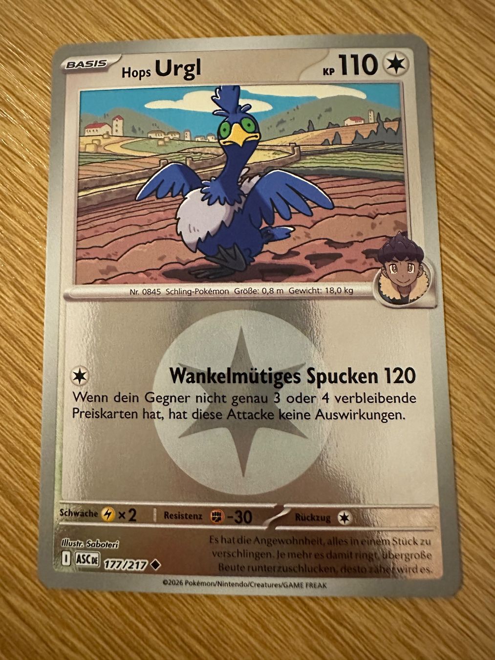 Pokémon Carte collezionabili: Hops Urgl #177/217 NM Deutsch Reverse-Holo – Nuovo (secondo la descrizione) da Winterthur venduto da sah_gn89