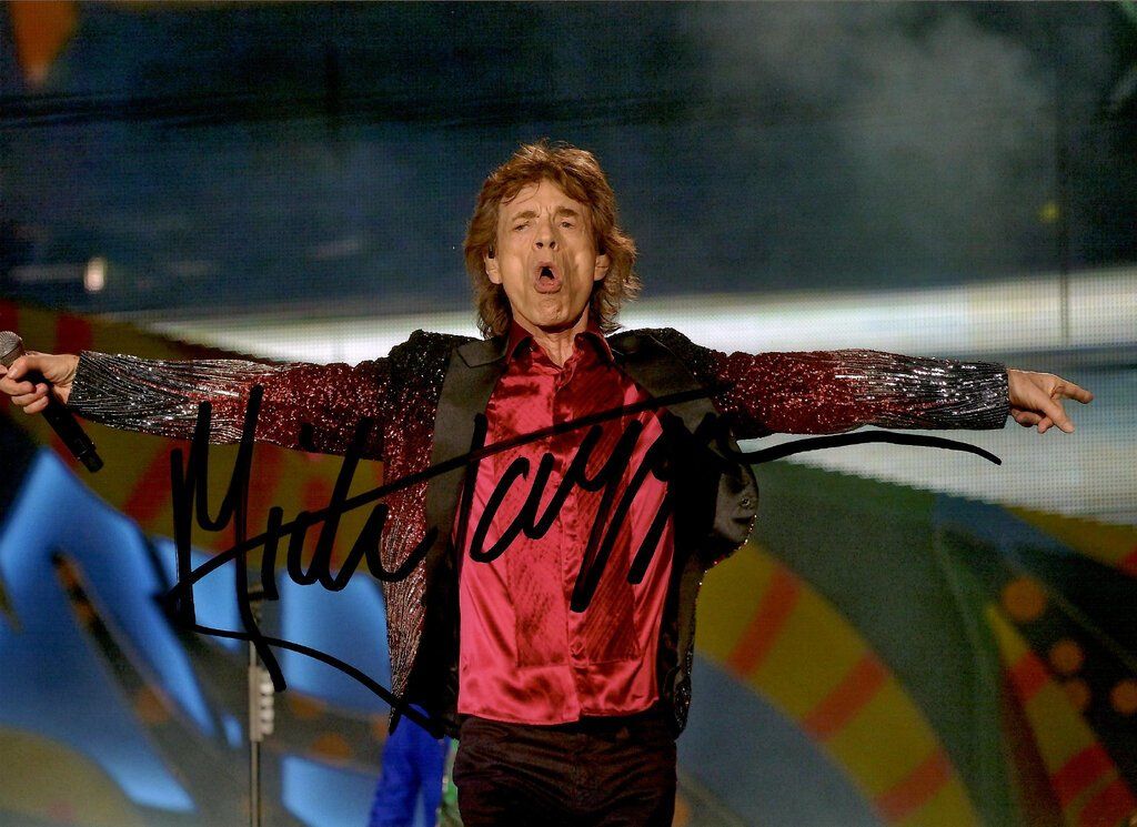 Autografi: Mick JAGGER / TOP AUTOGRAMM – Usato da Egg b. Zürich venduto da Dbunny