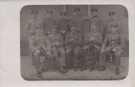 Deutsche Soldaten Schwanheim (Main) Feldpost 1915