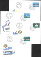 8 Sonderbriefe W51 - W58 Sonderstempel S. 940 Lausanne 1978