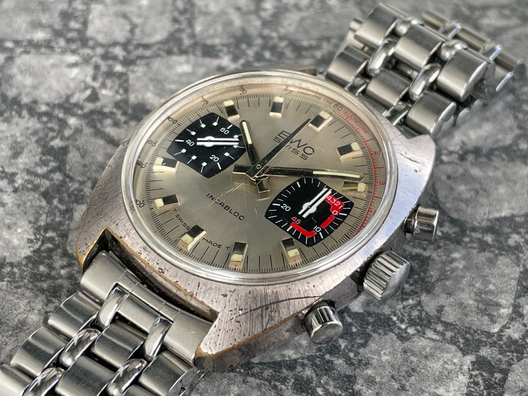 Orologi: Vintage BWC Swiss Chronograph – Usato da St. Gallen venduto da sqzxm72 2