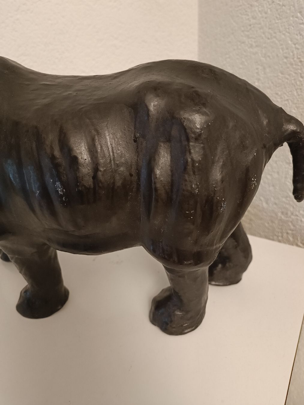 Figuren: Nashorn Decko Figur, majestätisch – Gebraucht aus Pfäfers von Gadonis 4