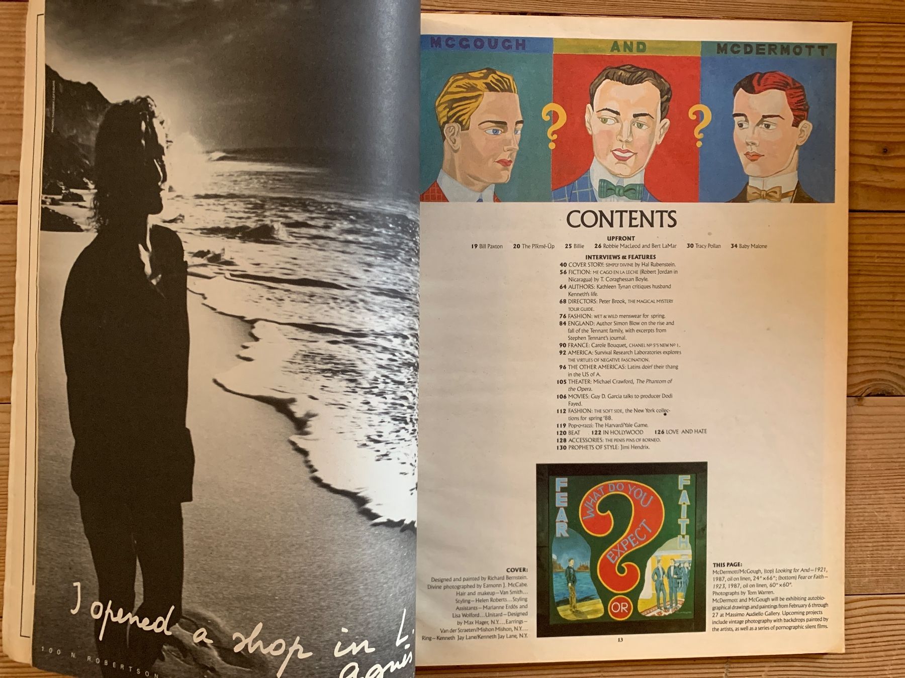 Zeitschriften & Magazine: Andy Warhol's Interview Magazin Februar 1988 – Gebraucht aus Zürich von dam_6brk 1