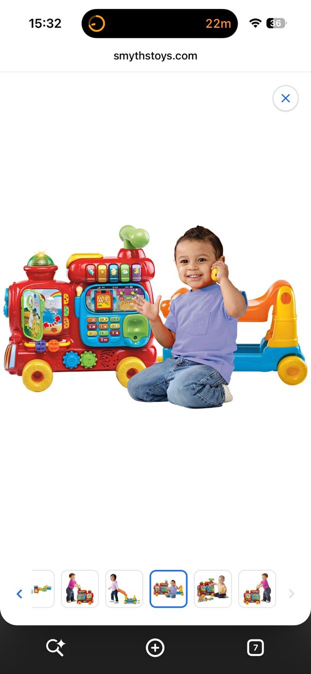 Vtech Giocattoli: VTech Sit-to-Stand Ultimate Alphabet Train – Nuovo (secondo la descrizione) da Bülach venduto da VM8392X 8