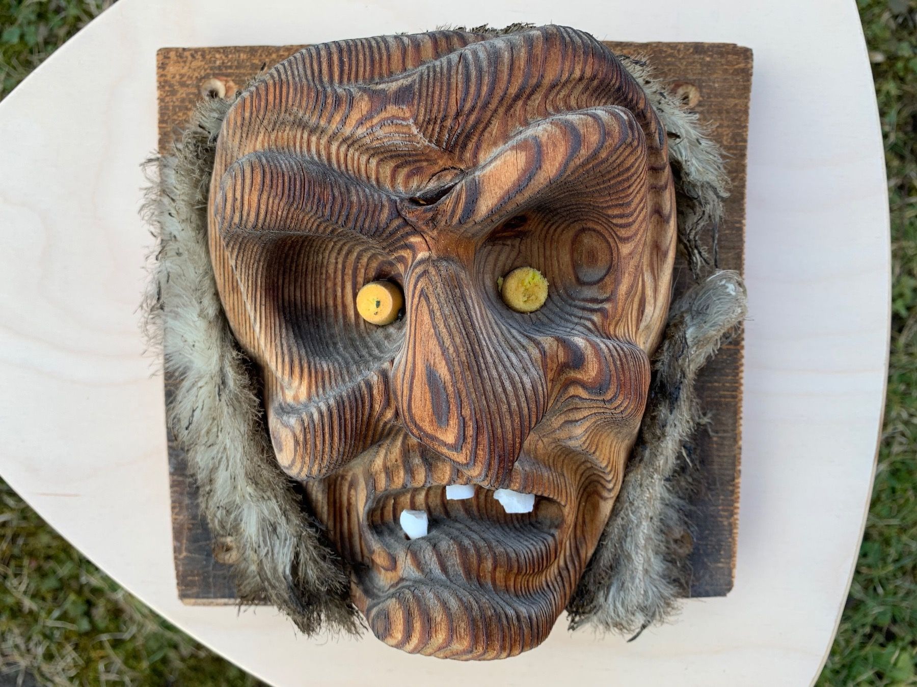 Altro in Antiquarato & Arte: schöne alte Walliser Holzmaske – Usato da Feldbach venduto da Olive1