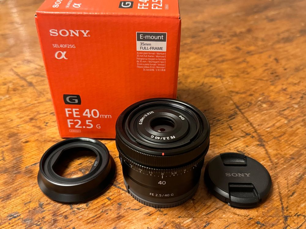 Sony FE 40mm f/2.5 G (Gebraucht) in Baden für CHF 370 – mit Lieferung ...